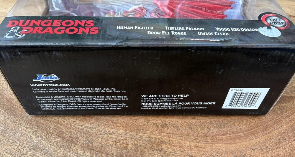 Dungeons & Dragons Die-Cast Figure Multipack Young Red Dragon 31694 - Picture 2 of 6